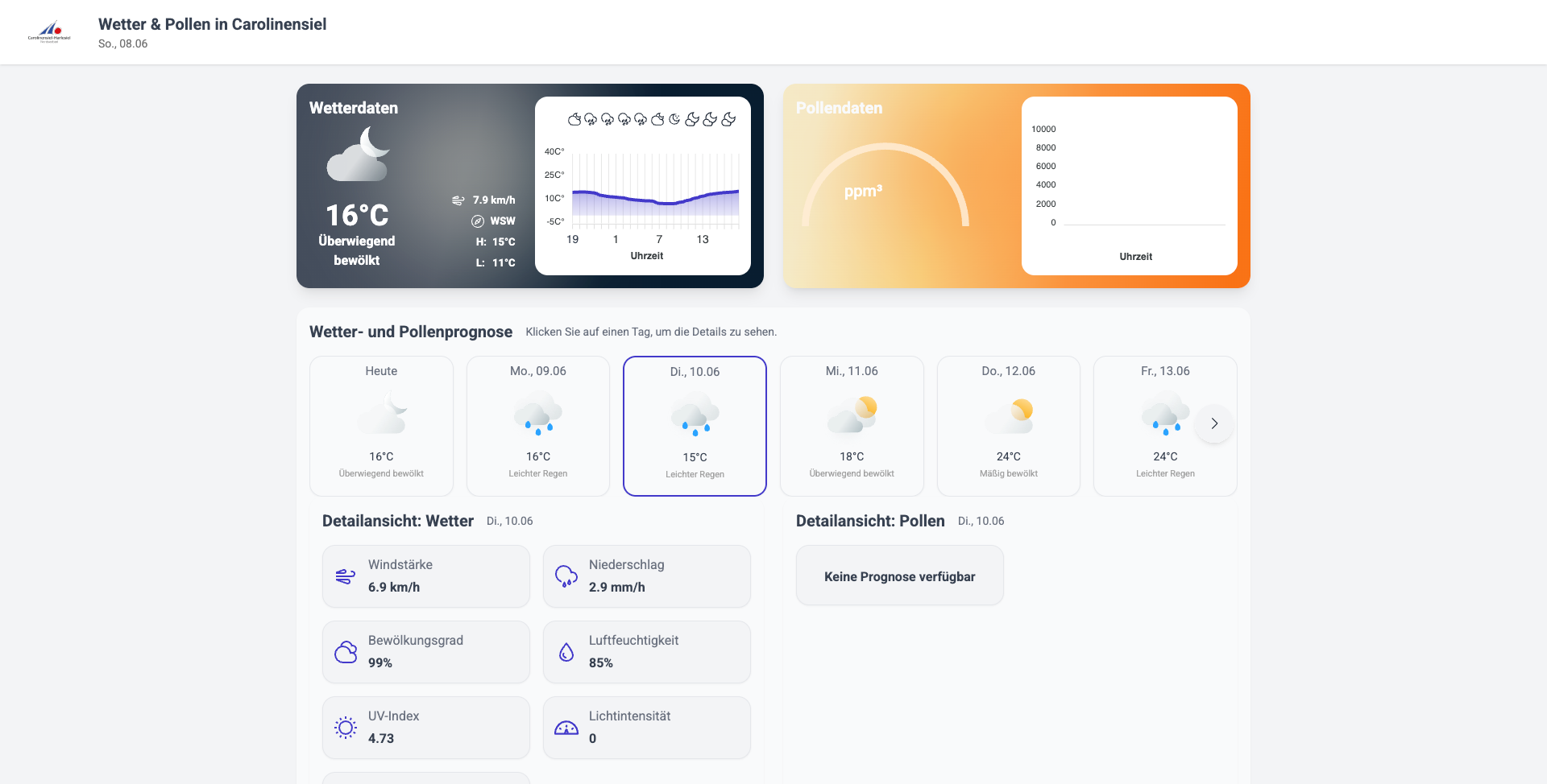 Weather App (Germany)